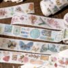 time and moonlight vintage hot stamping washi tape b4