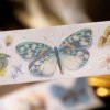 time and moonlight vintage hot stamping washi tape c