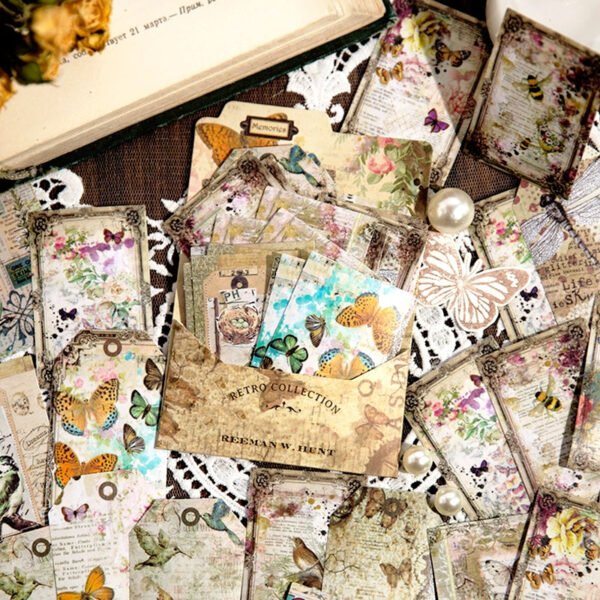 time concert series retro washi sticker pack b6
