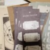 vintage bill newspaper junk journal paper pack b2