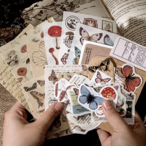 vintage collection room series of stickers c2