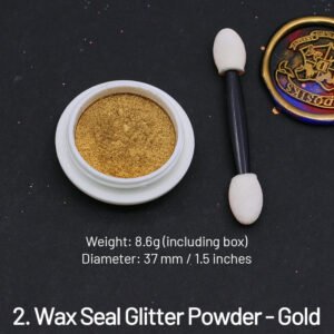 wax seal coloring decoration glitter powder sequins sku 2
