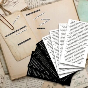 words and labels pet stickers b1