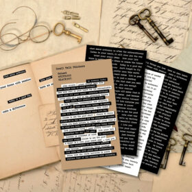 Words and Labels Stickers