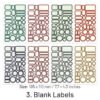 words and labels pet stickers sku 3
