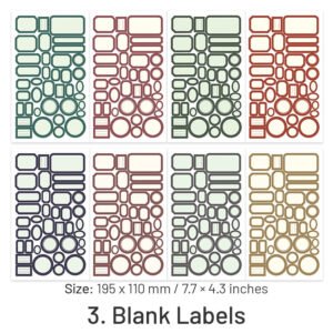 words and labels pet stickers sku 3