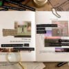 words theme long strip dual material sticker1