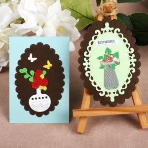 Vase Floral Metal Cutting Dies Vase Floral Metal Cutting Dies