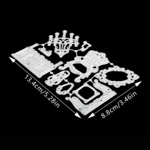 Vintage Furniture Metal Cutting Dies Chandelier Armchair Dresser