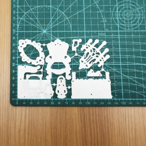 Vintage Furniture Metal Cutting Dies Chandelier Armchair Dresser