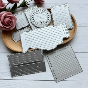 Mini Lined Notebook Metal Cutting Dies