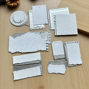 Decorative Lined Stationery Metal Cutting Dies