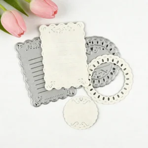 Decorative Lined Stationery Metal Cutting Dies