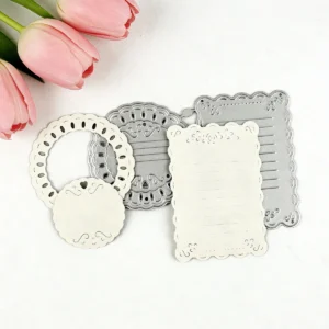 Decorative Lined Stationery Metal Cutting Dies