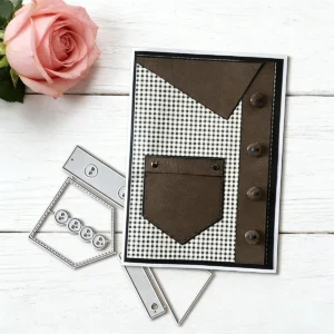 Decorative Lined Stationery Metal Cutting Dies