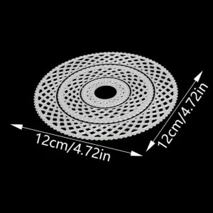 Nesting Lattice Circle Metal Cutting Dies