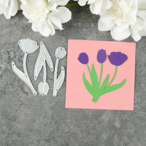 Homepage Lovely Flower Rose Metal Cutting Dies