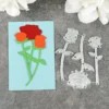 Lovely Flower Rose Metal Cutting Dies Main View - DC-3875