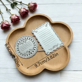 Sumflying Craft Decorative Lined Stationery Metal Cutting Dies