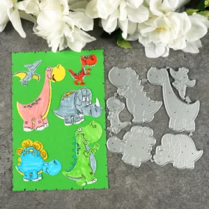 Sumflying Cartoon Dinosaur Metal Cutting Dies