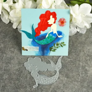Sumflying Mermaid Metal Cutting Dies for DIY Scrapbooking DC 3558 0