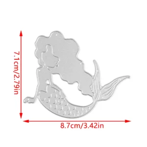 Sumflying Mermaid Metal Cutting Dies for DIY Scrapbooking DC 3558 1