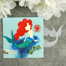 Sumflying Mermaid Metal Cutting Dies for DIY Scrapbooking
