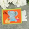 Sumflying Baby Elephant Metal Cutting Dies