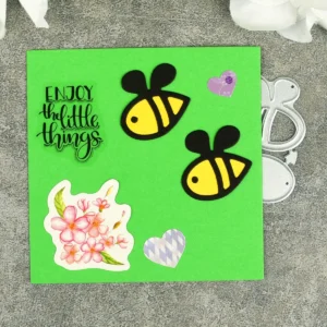 Sumflying Cute Bee Metal Cutting Dies DC 3688 2