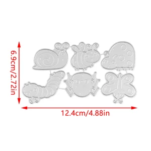 Sumflying Cute Garden Insects Metal Cutting Dies DC 3694 1