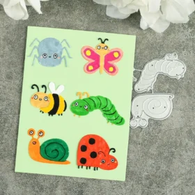 Sumflying Cute Garden Insects Metal Cutting Dies