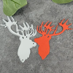Sumflying Reindeer Head Metal Cutting Dies