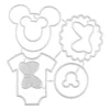 Sumflying Mickey & Minnie Mouse Metal Cutting Dies