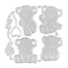 Sumflying Cute Bear Metal Cutting Dies