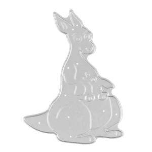 Sumflying Kangaroo With Joey Metal Cutting Dies