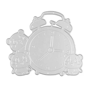 Sumflying Panda Alarm Clock Metal Cutting Dies