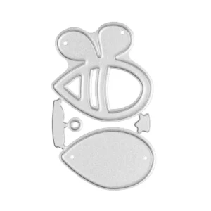 Sumflying Cute Bee Metal Cutting Dies