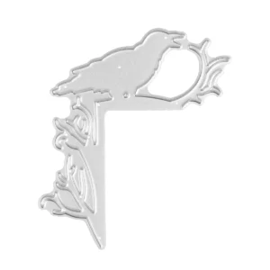 Sumflying Crow On Branch Metal Cutting Dies