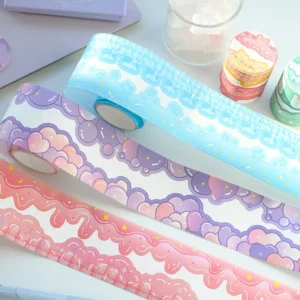 Double-Sided Border Irregular Washi Tape - Image 2 - Sumflying Craft