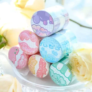 Double-Sided Border Irregular Washi Tape - Image 4 - Sumflying Craft