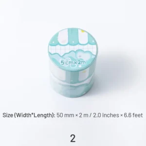 Double-Sided Border Irregular Washi Tape - Image 9 - Sumflying Craft
