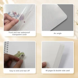 Double-Sided Release Paper for Tape and Sticker Storage - A5 - Image 3 - Sumflying Craft