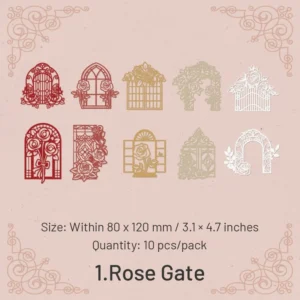 Flower Field Showcase Cutout Decorative Paper - Image 9 - Sumflying Craft