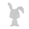 Floppy-Eared Cartoon Bunny Metal Cutting Dies
