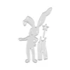Sumflying Craft Magic Wand Bunny Metal Cutting Dies