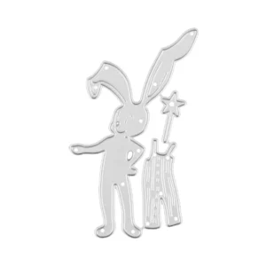 Magic Wand Bunny Metal Cutting Dies