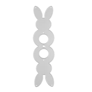 Sumflying Craft Bunny Lollipop Holder Metal Cutting Dies