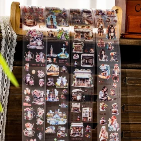 Dream Cafe Series Clear Transparent Tape