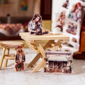 dream cafe series clear transparent tape 6