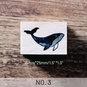 dream whale rubber stamp 7